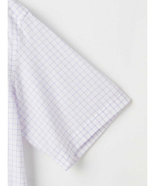 Aquascutum / アクアスキュータム シャツ・ブラウス | Sucker Check Short Sleeve Shirt | 詳細9