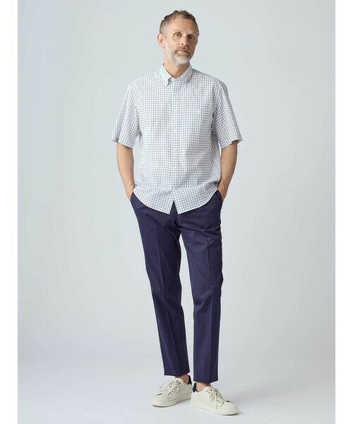 Aquascutum / アクアスキュータム シャツ・ブラウス | Sucker Check Short Sleeve Shirt | 詳細13