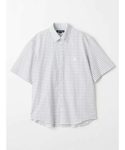 Aquascutum / アクアスキュータム シャツ・ブラウス | Sucker Check Short Sleeve Shirt | 詳細15