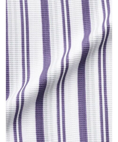 Aquascutum / アクアスキュータム シャツ・ブラウス | Waffle Multi Stripe Short Sleeve Shirt | 詳細12