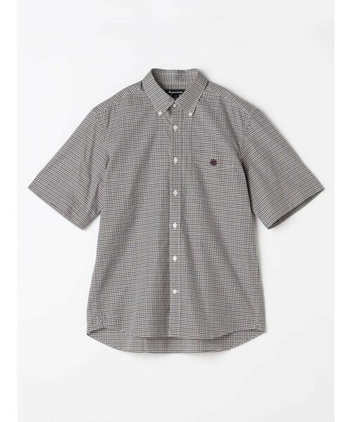 Aquascutum / アクアスキュータム シャツ・ブラウス | ＜175th limited＞Mini Club Check Short Slee | 詳細6