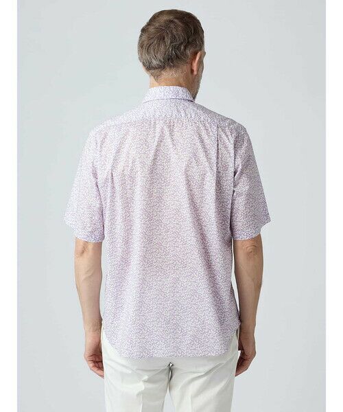 Aquascutum / アクアスキュータム シャツ・ブラウス | Liberty Print Short Sleeve Shirt | 詳細4
