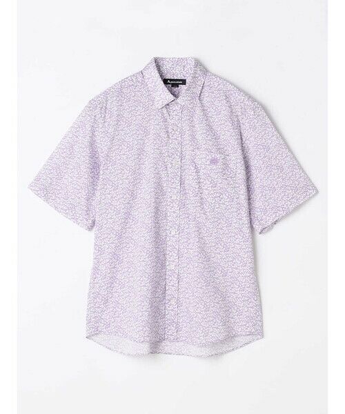 Aquascutum / アクアスキュータム シャツ・ブラウス | Liberty Print Short Sleeve Shirt | 詳細6