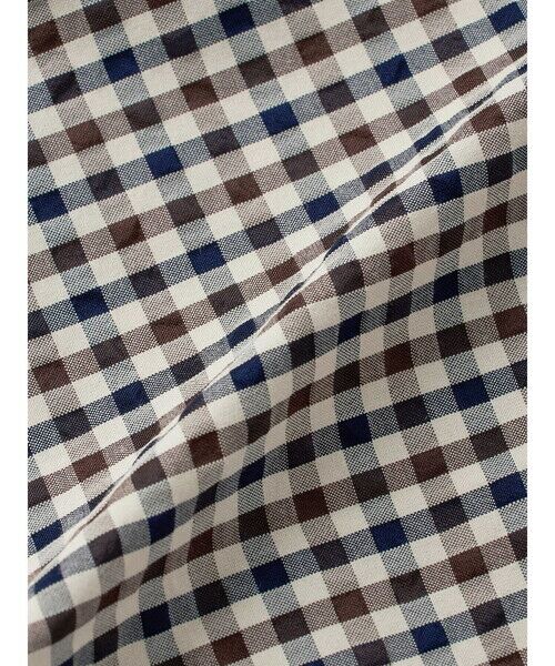 Aquascutum / アクアスキュータム シャツ・ブラウス | Seer-sucker Club Check Short Sleeve Shirt Outer | 詳細12