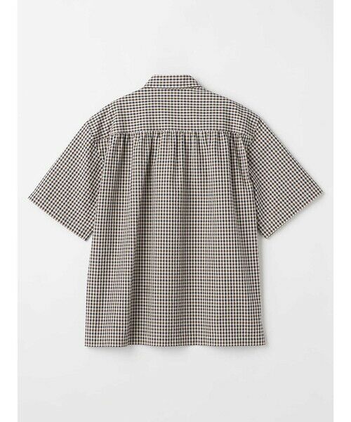 Aquascutum / アクアスキュータム シャツ・ブラウス | Seer-sucker Club Check Short Sleeve Shirt Outer | 詳細7