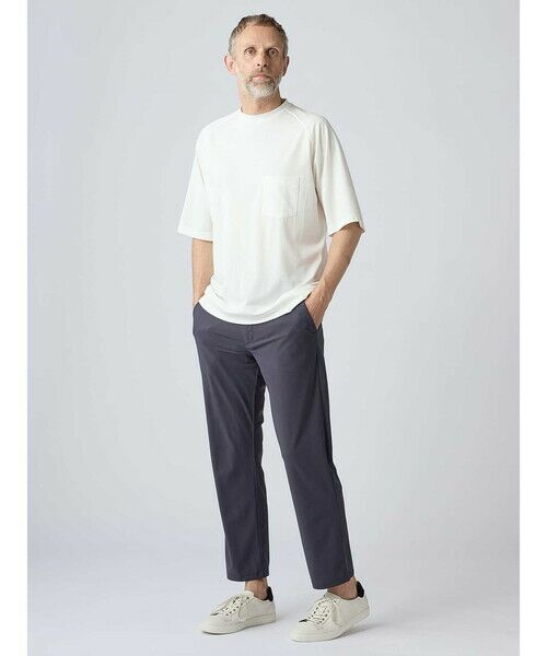 Aquascutum / アクアスキュータム カットソー | TEC.3Trip:Smooth Raglan Sleeves T-shirt | 詳細1