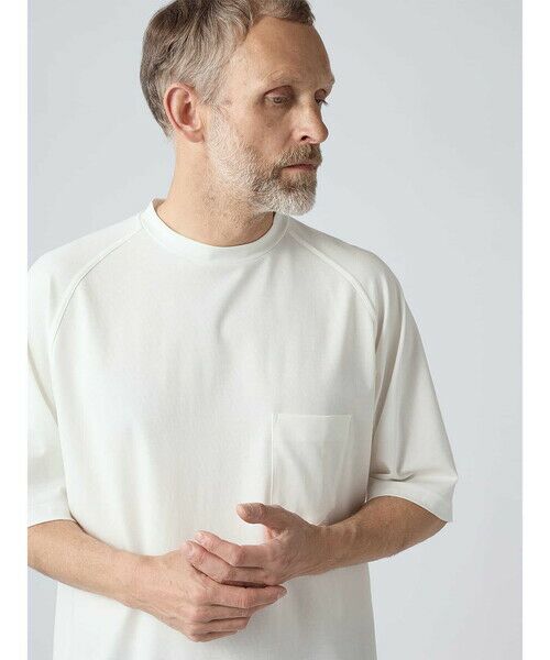 Aquascutum / アクアスキュータム カットソー | TEC.3Trip:Smooth Raglan Sleeves T-shirt | 詳細5