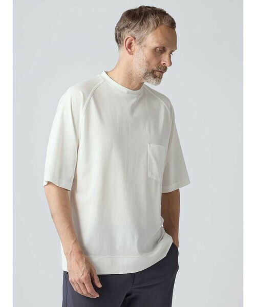 Aquascutum / アクアスキュータム カットソー | TEC.3Trip:Smooth Raglan Sleeves T-shirt（ﾎﾜｲﾄ）