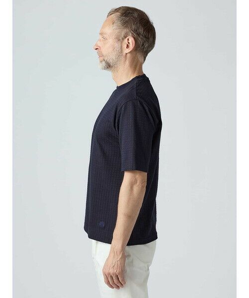 Aquascutum / アクアスキュータム カットソー | Links Jacquard T-shirt | 詳細3