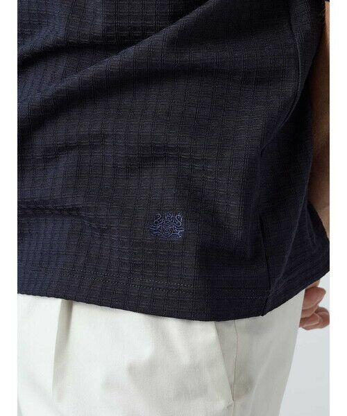 Aquascutum / アクアスキュータム カットソー | Links Jacquard T-shirt | 詳細6