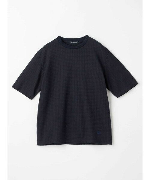 Aquascutum / アクアスキュータム カットソー | Links Jacquard T-shirt | 詳細7