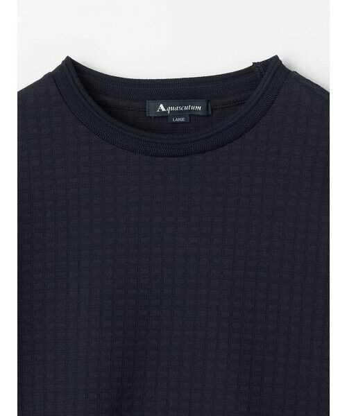 Aquascutum / アクアスキュータム カットソー | Links Jacquard T-shirt | 詳細9