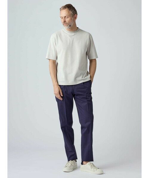 Aquascutum / アクアスキュータム カットソー | Links Jacquard T-shirt | 詳細14