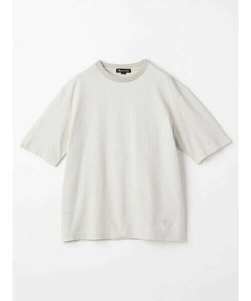 Aquascutum / アクアスキュータム カットソー | Links Jacquard T-shirt | 詳細16