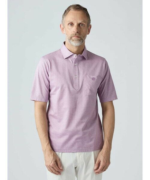 Aquascutum / アクアスキュータム カットソー | Cation Mix Polo | 詳細2