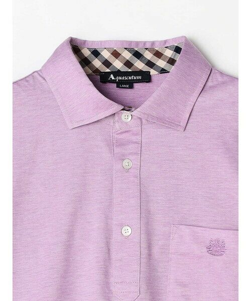 Aquascutum / アクアスキュータム カットソー | Cation Mix Polo | 詳細8