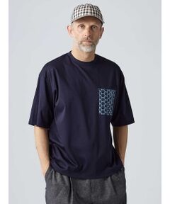 Aquascutum / アクアスキュータム カットソー | AQ Honeycomb T-shirt