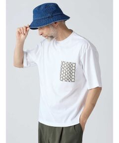 Aquascutum / アクアスキュータム カットソー | AQ Honeycomb T-shirt