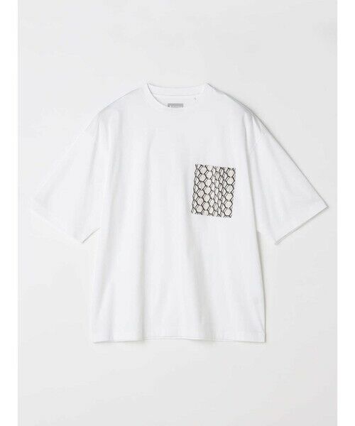 Aquascutum / アクアスキュータム カットソー | AQ Honeycomb T-shirt | 詳細11