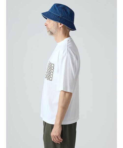 Aquascutum / アクアスキュータム カットソー | AQ Honeycomb T-shirt | 詳細7