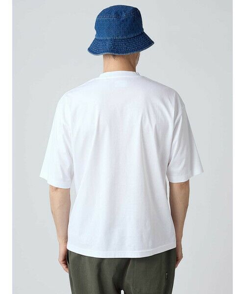 Aquascutum / アクアスキュータム カットソー | AQ Honeycomb T-shirt | 詳細8