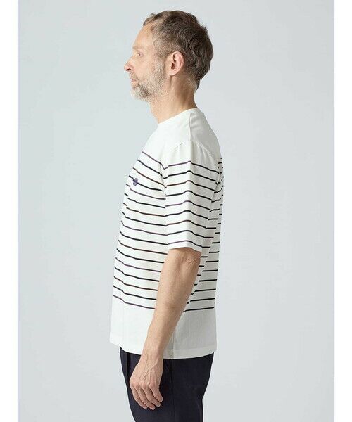 Aquascutum / アクアスキュータム カットソー | ＜175th limited＞Club Check Striped T-shirt | 詳細3