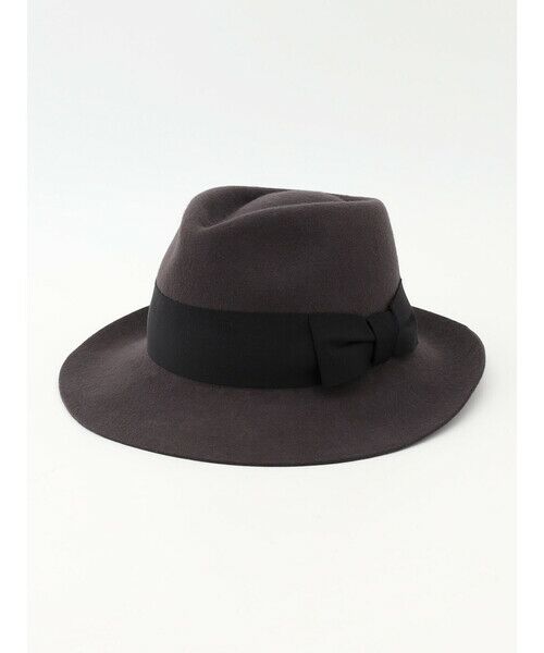Aquascutum / アクアスキュータム キャップ | 【UK Traditional】Samurai Homburg Hat | 詳細3