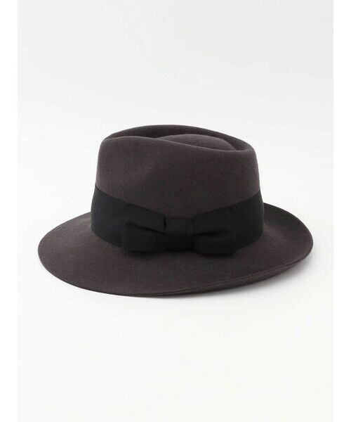 Aquascutum / アクアスキュータム キャップ | 【UK Traditional】Samurai Homburg Hat | 詳細4