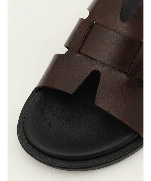 Aquascutum / アクアスキュータム フラットシューズ | Leather Sandals | 詳細4