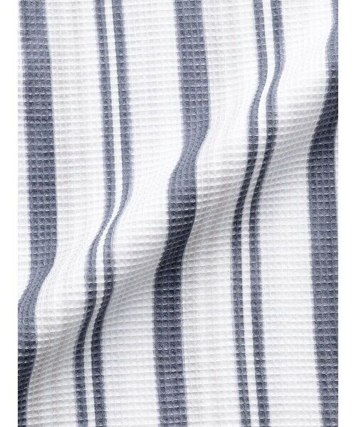 Aquascutum / アクアスキュータム シャツ・ブラウス | 【KING SIZE】Waffle Multi Stripe Short Sleeve Shirt | 詳細16
