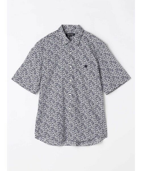 Aquascutum / アクアスキュータム シャツ・ブラウス | 【KING SIZE】Liberty Print Short Sleeve Shirt | 詳細15