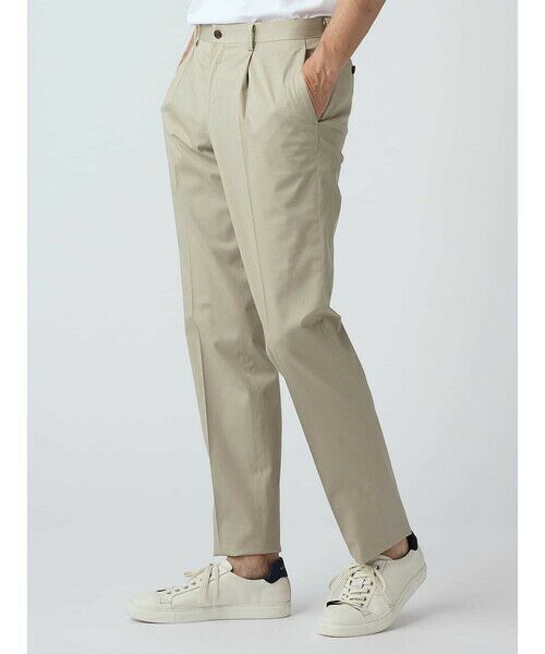 Aquascutum / アクアスキュータム スラックス・ドレスパンツ | 【KING SIZE】One Wash Stretch Chino Pants(ベージュ)