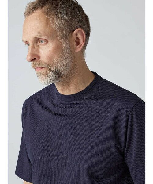 Aquascutum / アクアスキュータム カットソー | 【KING SIZE】TEC.3 Seer-sucker T-shirt | 詳細2