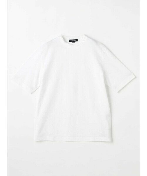 Aquascutum / アクアスキュータム カットソー | 【KING SIZE】TEC.3 Seer-sucker T-shirt | 詳細14