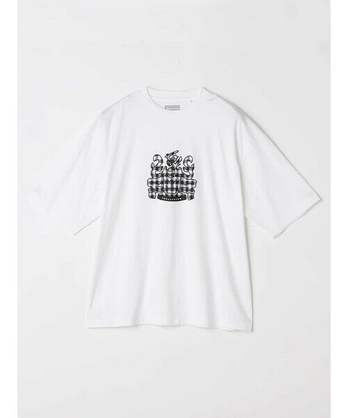 Aquascutum / アクアスキュータム カットソー | 【KING SIZE】＜175th limited＞ユニセックス CCプリントT | 詳細12