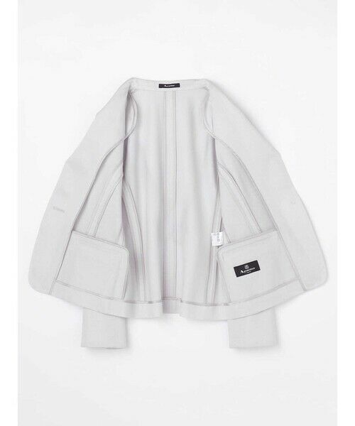 Aquascutum / アクアスキュータム テーラードジャケット | ラミーカノコ スタンドジャケット | 詳細7