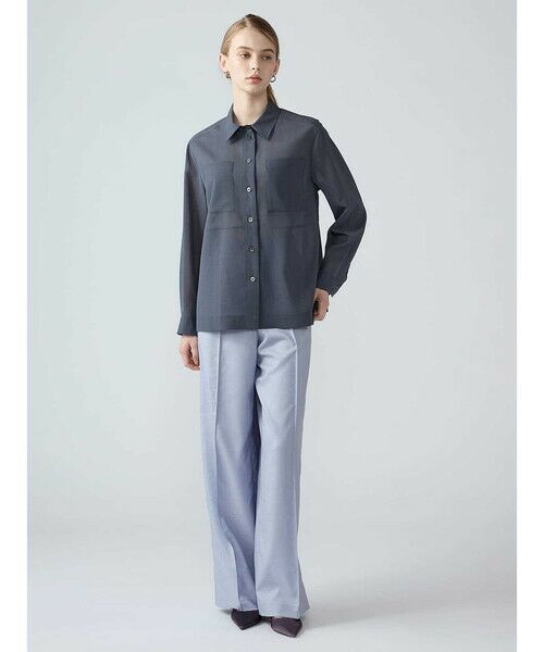 Aquascutum / アクアスキュータム シャツ・ブラウス | 【セットアップ対応】シアートリクシオンブラウス | 詳細1