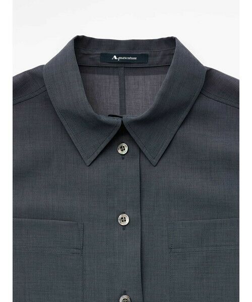 Aquascutum / アクアスキュータム シャツ・ブラウス | 【セットアップ対応】シアートリクシオンブラウス | 詳細8