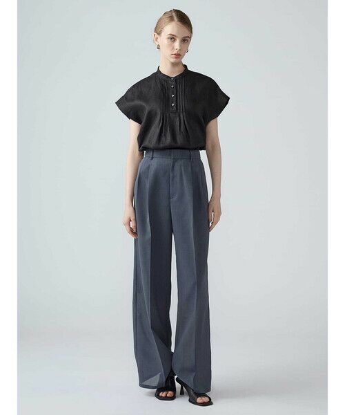 Aquascutum / アクアスキュータム その他パンツ | 【セットアップ対応】シアートリクシオンワイドパンツ | 詳細1