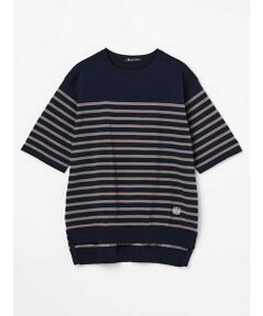 Aquascutum / アクアスキュータム ニット・セーター | ストレッチボーダーニット