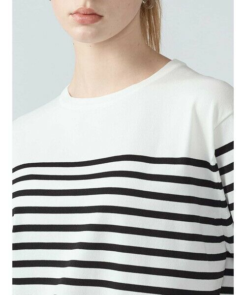 Aquascutum / アクアスキュータム ニット・セーター | ストレッチボーダーニット | 詳細14