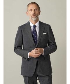 Aquascutum / アクアスキュータム セットアップ | 【UK Traditional】High Twist Pin-Check Suit