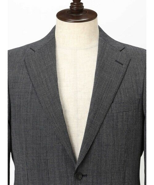 Aquascutum / アクアスキュータム セットアップ | 【UK Traditional】High Twist Pin-Check Suit | 詳細10