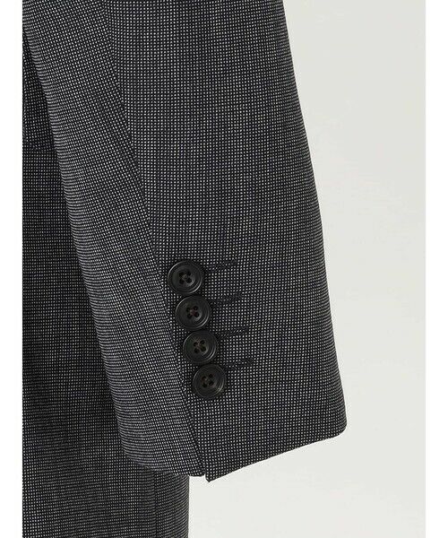 Aquascutum / アクアスキュータム セットアップ | 【UK Traditional】High Twist Pin-Check Suit | 詳細11