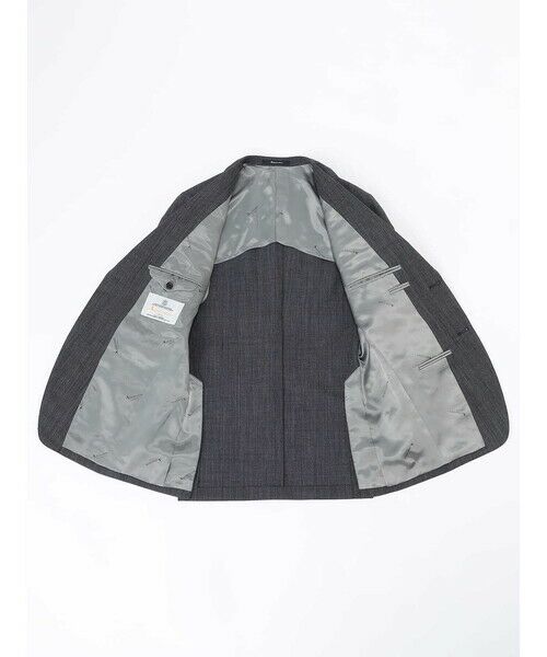 Aquascutum / アクアスキュータム セットアップ | 【UK Traditional】High Twist Pin-Check Suit | 詳細12