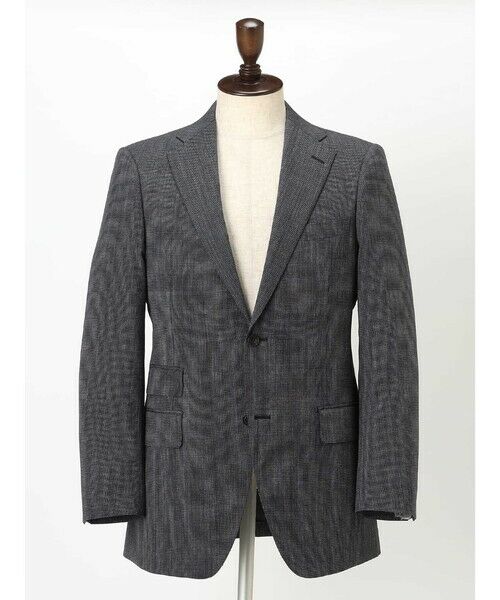 Aquascutum / アクアスキュータム セットアップ | 【UK Traditional】High Twist Pin-Check Suit | 詳細8