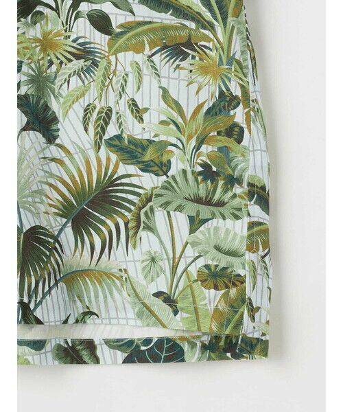 Aquascutum / アクアスキュータム シャツ・ブラウス | Kew Garden Print Short Sleeve Outer Shirt | 詳細10