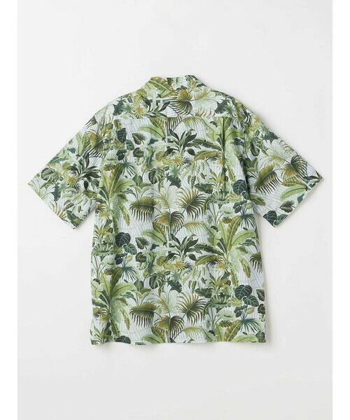 Aquascutum / アクアスキュータム シャツ・ブラウス | Kew Garden Print Short Sleeve Outer Shirt | 詳細7