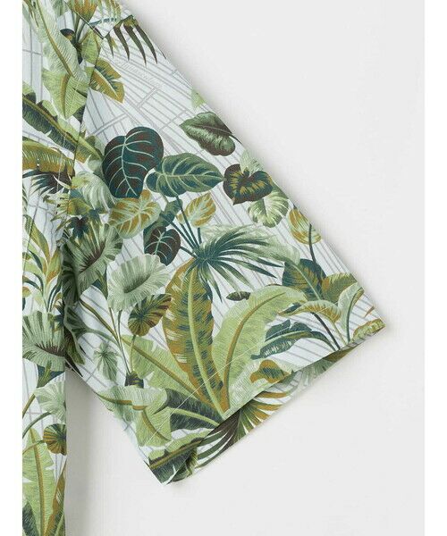Aquascutum / アクアスキュータム シャツ・ブラウス | Kew Garden Print Short Sleeve Outer Shirt | 詳細9