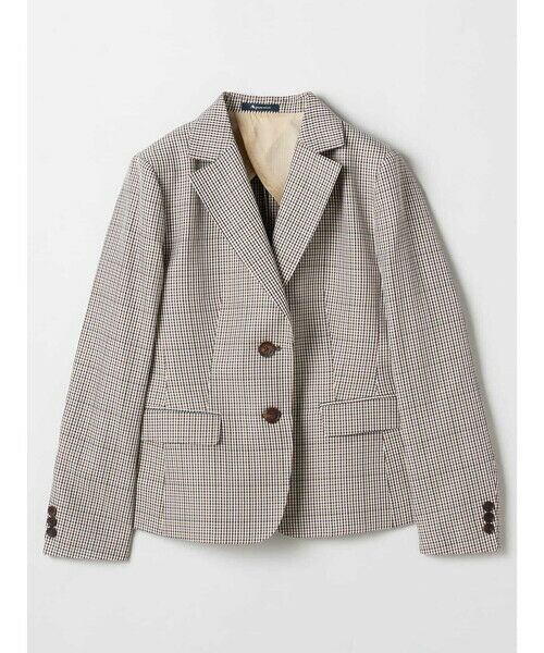 Aquascutum / アクアスキュータム テーラードジャケット | クラブチェックジャケット（ﾈｲﾋﾞｰ）